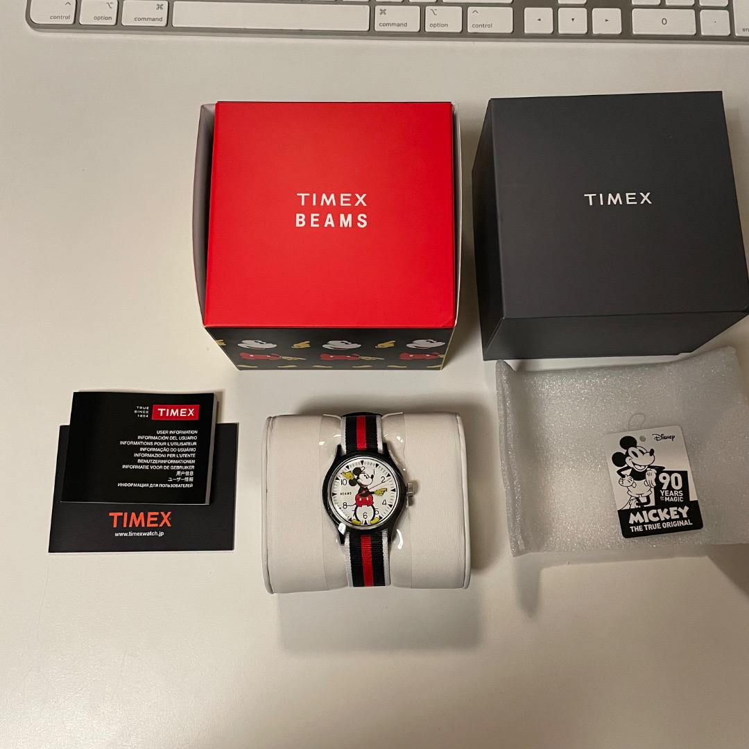 Rare Special Order Timex Beams Mickey Mouse 90Th Anniversary Rare Special Order Timex Beams Mickey Mouse 90Th Anniversary