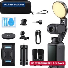 Accessories Kit Compatible with DJI Osmo Pocket 3/4/Xtra Muse, Creator Bundle wi