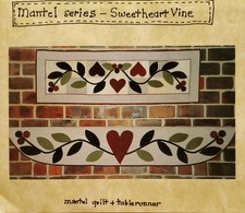 SWEETHEART DESIGN QUILT RUNNER By Robb N Grav...