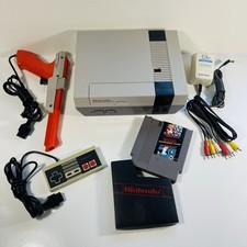 NES Nintendo Original Authentic Console Super Mario Bros/Duck Hunt w/Zapper