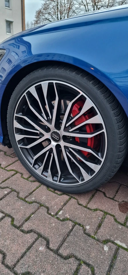 Audi A6 4g Competition Felgen Mit Winterreifen 255 35 20 - Bild 3 von 4