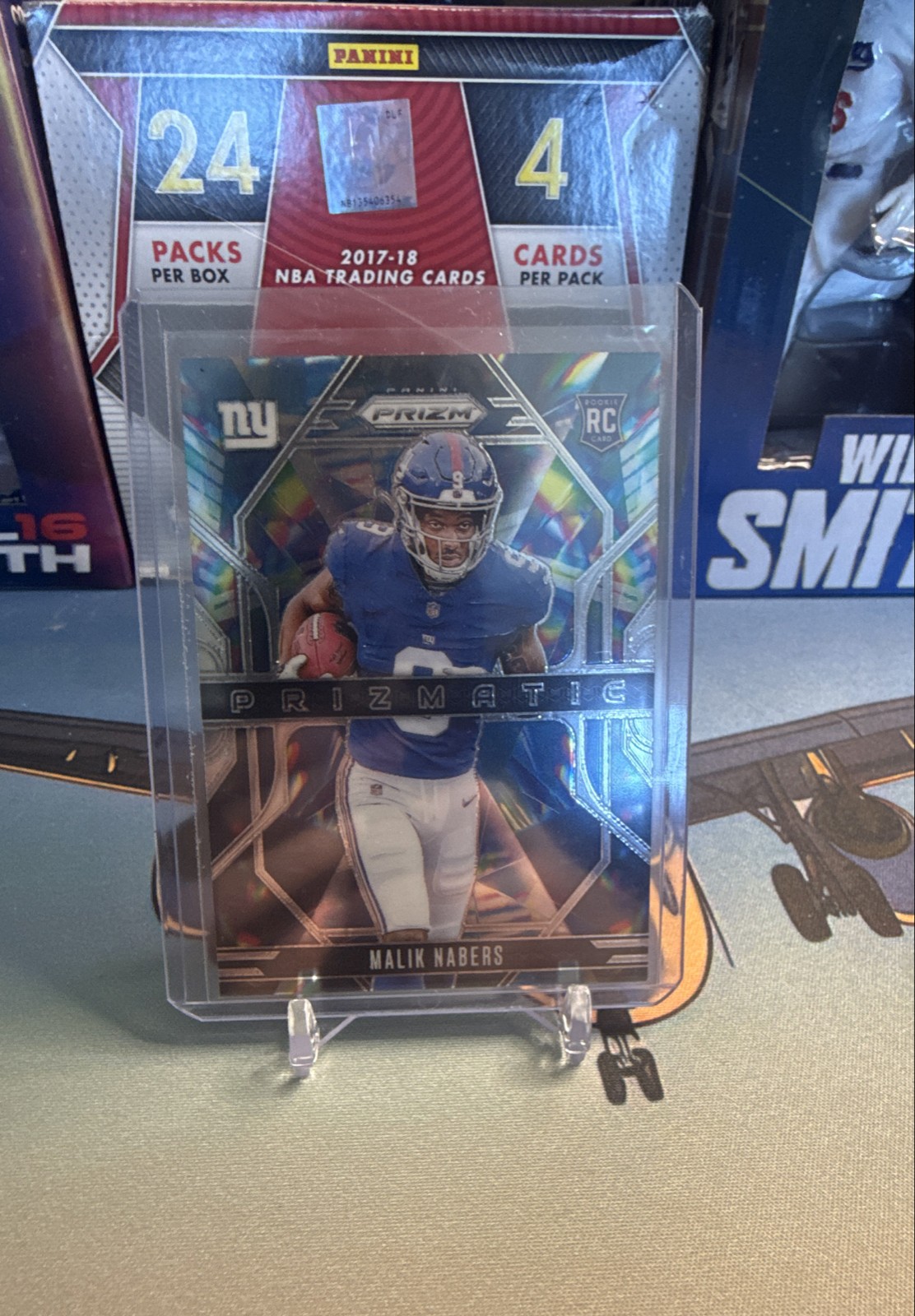 2024 Panini Prizm - Prizmatic Malik Nabers #13 Silver Prizm (RC)