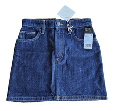 NWT Lee Vintage Modern Denim RETRO RINSE Mini Skirt Size 26