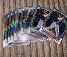 Slade Caldwell  2025 Bowman chrome 12 Mojo cards