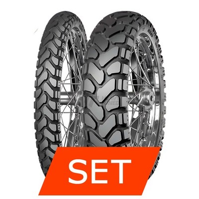 Reifenset Mitas Enduro Trail+ Dakar für KTM XC-W 250 2023 90/90 B21 + 140/80 B18