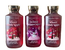 3 Bath Body Works VARIOUS Fragrance SHOWER GEL 10 Oz/295 mL-SEALED-New