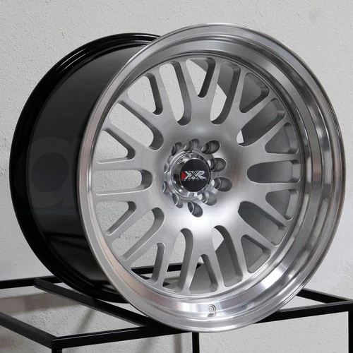 17x8 XXR 531 4x100/4x114.3 25 Hyper Silver ML Wheels Rims Set(4) 73.1