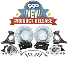 88-98 Chevy Gmc Obs Truck X10 Modular 2.5 Drop Spindle 13 Big Disc Brake Kit