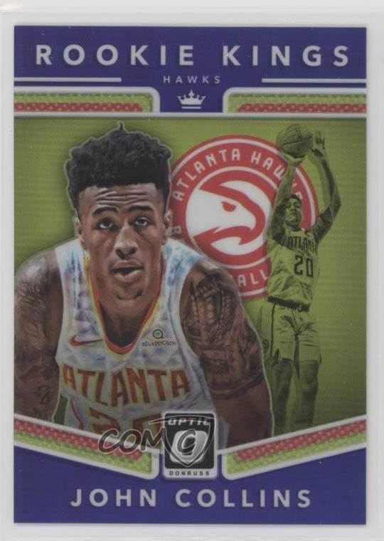 2017-18 Panini Donruss Optic Rookie Kings Purple Prizm John Collins #19 1g57