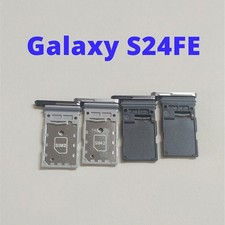 For Samsung Galaxy S24FE Single/Dual SIM Card Slot Tray Holder Replace Accessory