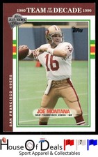 2004 Topps Fan Favorites #45 Joe Montana San Francisco 49ers Football card
