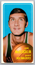 1970-71 TOPPS #139 JON McGLOCKLIN BUCKS