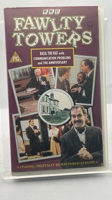 Fawlty Towers Basil The Rat VHS BBC Video John Cleese British Comedy Classic