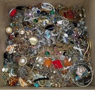 New ListingVintage/Retro/Modern Costume Scrap/Upcycle Grab Jewelry Lot (BOX H) ~ 17.2 LBS