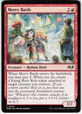 Merry Bards C Wilds of Eldraine 140 LP