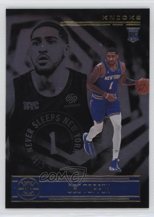 2020-21 Panini Illusions Rookies Obi Toppin #176 8d4