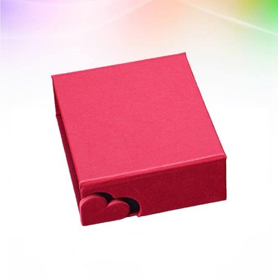  Herzförmige Schmuckschatulle Ringschachtel Schmuckverpackung