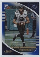 2020 Panini Absolute Rookie Spectrum Blue 43/50 Cole McDonald #120 17hq