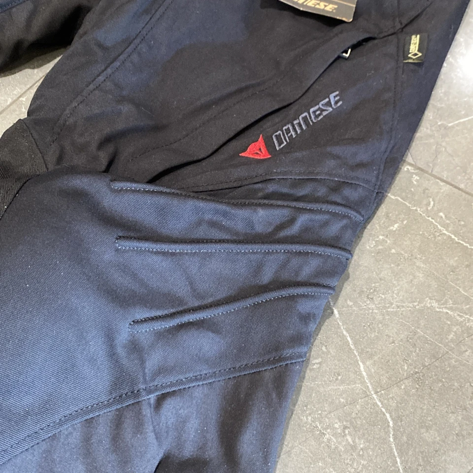 Pantalones de carreras de motocicletas Dainese Gore-Tex negros para mujer talla 40 pequeños EE. UU. *Nuevos* Foto 2 de 4