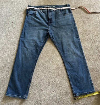 Advanced Flex 360 Men s 48x32 Big & Tall Medium Wash Jeans Cotton Blend