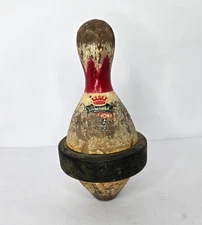 VTG Brunswick Red Crown Rubber Band Duck Pin Queen Official A.R.D.B.C. Bowling 