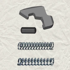 Remington 870 and 1100 - Billet Extractor Kit (F16176, F17432, and F17433)