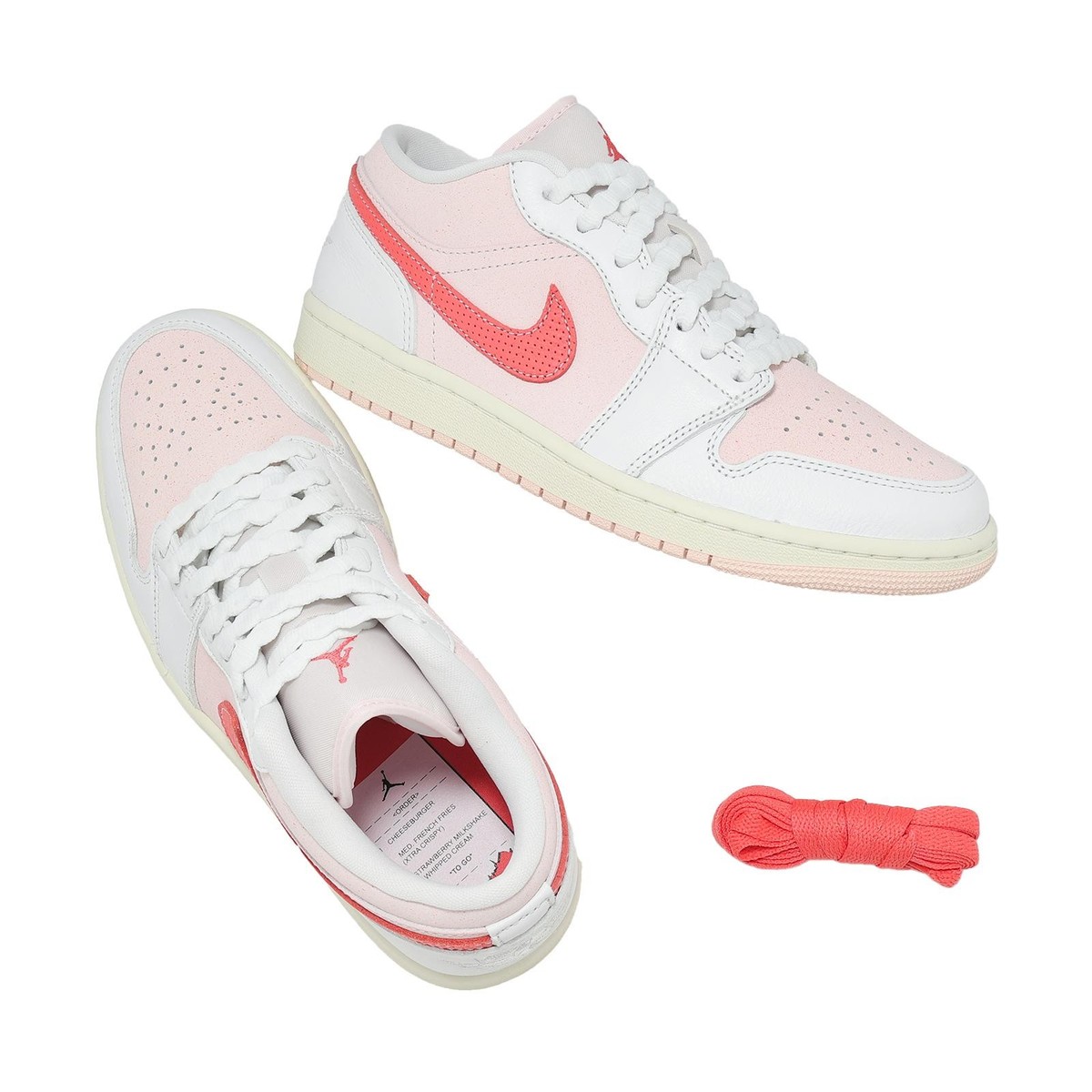 Nike Wmns Air Jordan 1 Low SE AJ1 Strawberry Milkshake Women