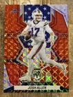 2022 Panini Mosaic Football Red Josh Allen #253 PSA 9