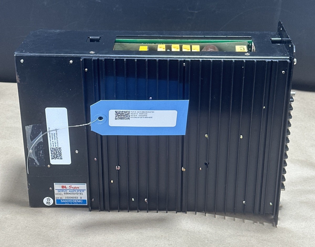REPAIRED- Sanyo Denki BL Super AC Servo Amplifier 68BA050VDTB1