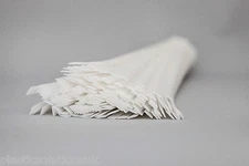 HDPE Plastic welding rods (10mm) white, pack of 10 pcs /flat natural white