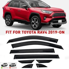 For Toyota Rav4 2019-2024 2025 Vent Wind Deflector Window Visor Rain Guard Shade