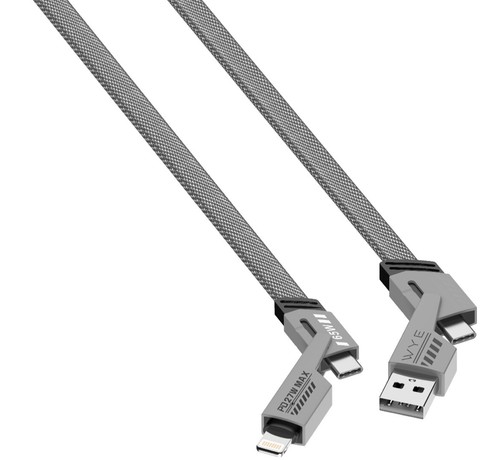Universal 4 in 1 Multi USB Charger Charging Cable Lead For All Mobile Phones UK - Picture 12 of 22