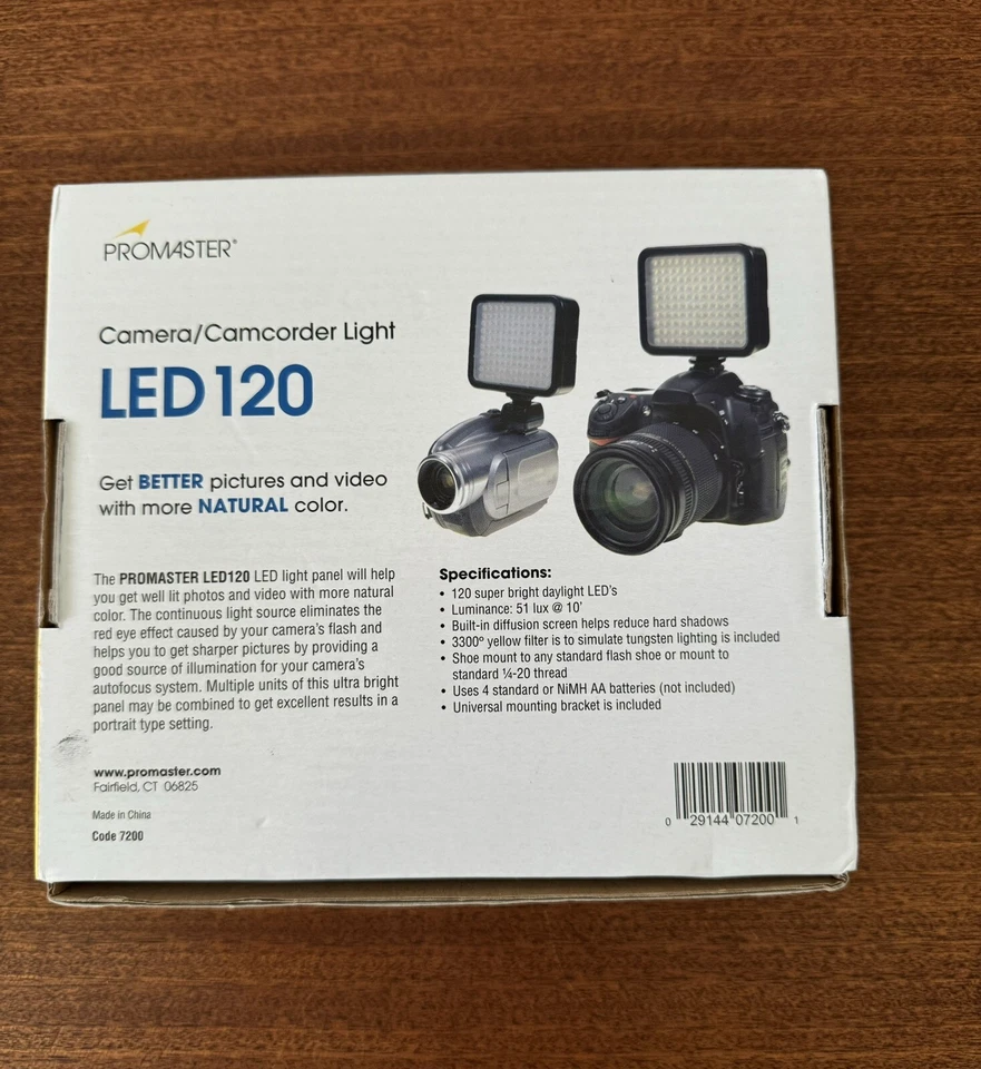 Promaster Camera/Camcorder LED Light Panel - Image 2 of 3