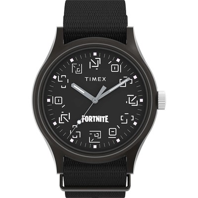 Wristwatch TIMEX FORTNITE TW2W97000 Canvas Black