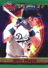 1994 Topps Finest #1 Mike Piazza Los Angeles Dodgers Baseball Card NM-MT ID40088