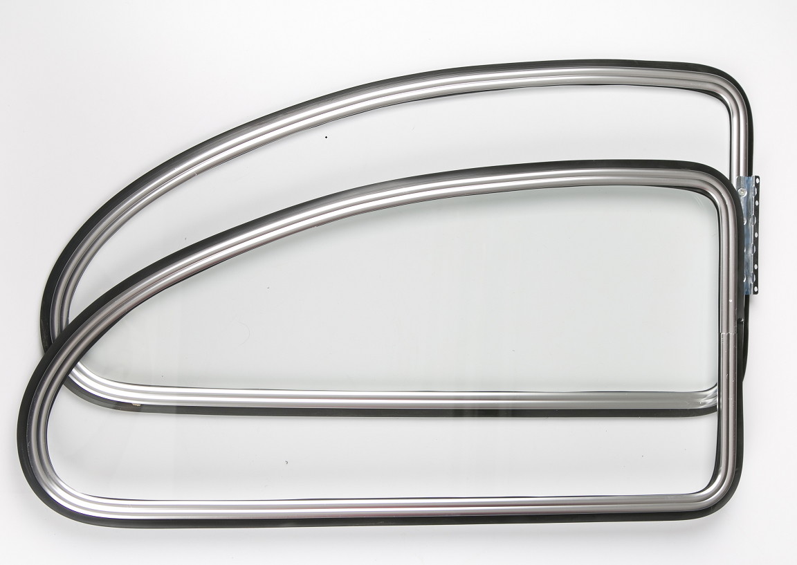 1950-1964 VW Beetle Pop Out Windows Kit Left | Aluminum | Vintage