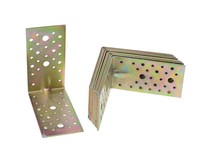Aqbau® Schwerlast-Winkelverbinder Mit Sicke 150X150X80Mm Winkelverbinder 10Stk.