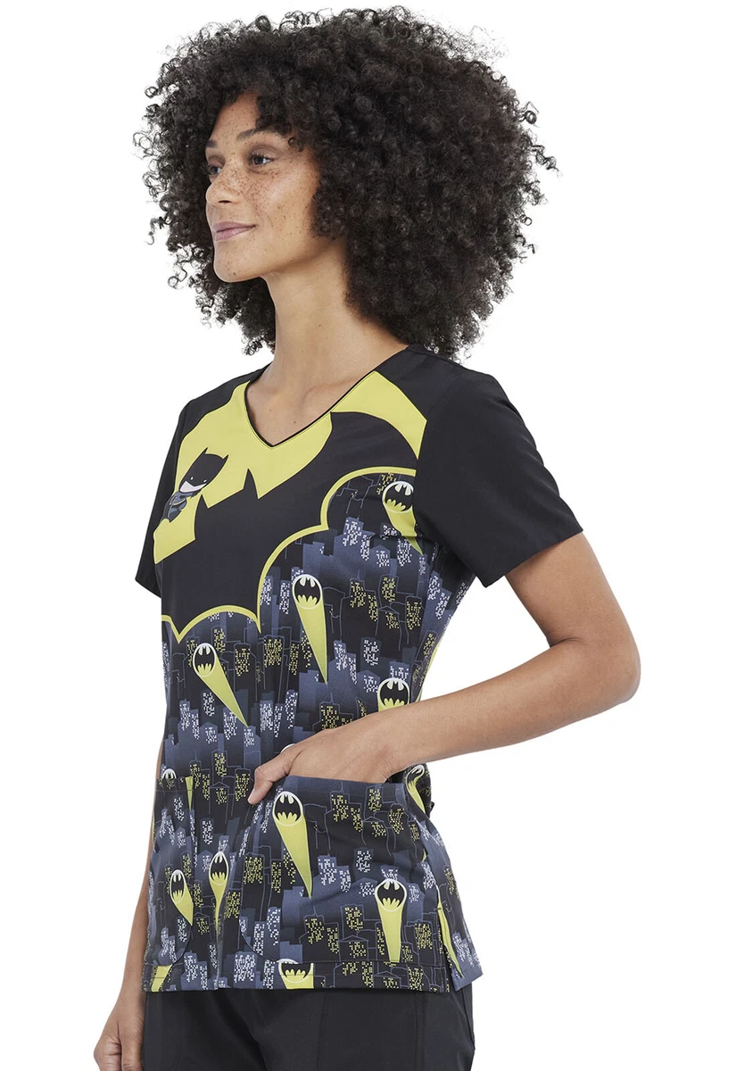 Batman shop scrubs women's