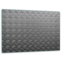 Glas Herdabdeckplatten Schneidebrett Universal 40X30Cm Grau