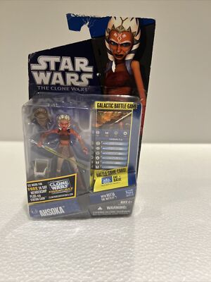 2010 STAR WARS THE CLONE WARS AHSOKA TANO & ROTTA THE HUTTLET 3 FIGURE CW17