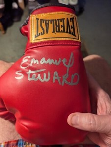 Emanuel Steward Signed Glove