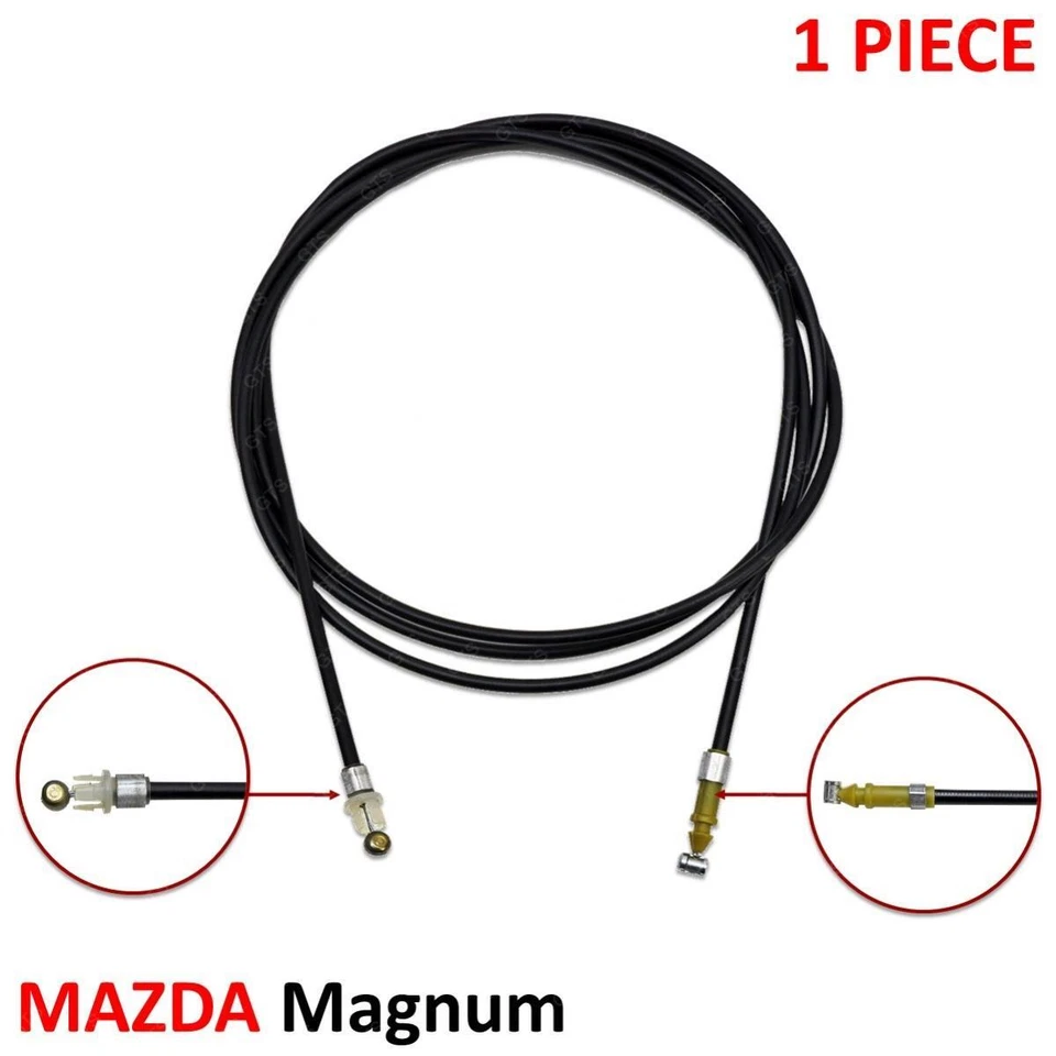 Fuel Lock Gas Door Control Cable For Mazda B Series B2200 B2500 B2600 1987 - 93 Foto 3 de 4