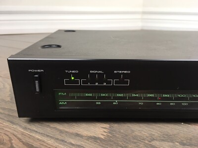 PIONEER TX-530 AM/FM Stereo Analog Dial Radio Tuner Gold 1982