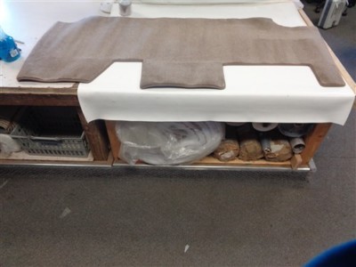 LEGEND ALPHA 211 SYNTEC 332337 CARPET RUNNER BEIGE 77'' x 33'' MARINE BOAT