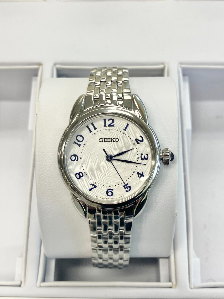 Seiko Women's Easy Read Essentials Collection Watch SUR561 | eBay