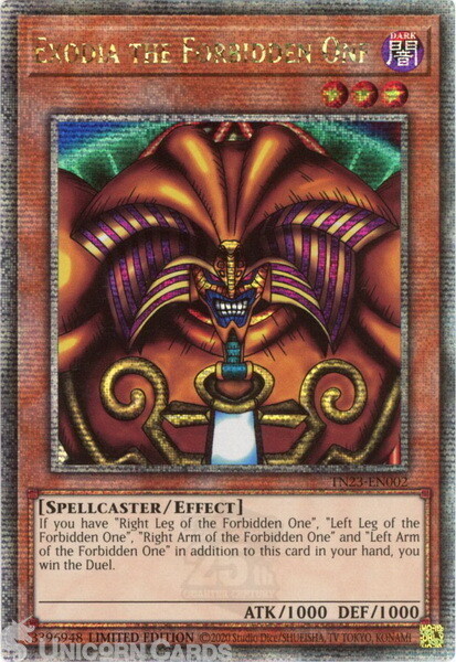高評価なギフト the Exodia TN23-EN002 Forbidden Century Quarter :: One ヘアアイロン