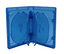 New Viva Elite 10 Disc 25mm Premium Bluray Replacement Movie Storage Case