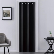 Door Curtain for Doorway Privacy,Closet Curtains for Bedroom Closet Doors,Single