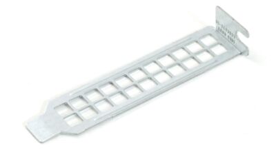 Perforated Low Profile PCI Slot Bracket Slotblech Blende gelocht Lüftungslöcher