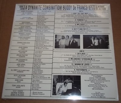 BUDDY DeFRANCO Born to Swing with Al Raymond Big Band Star